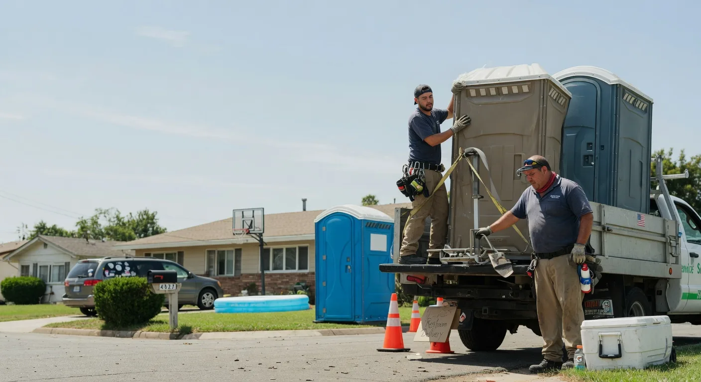 Porta Potty Rental in Waterman, IL near me