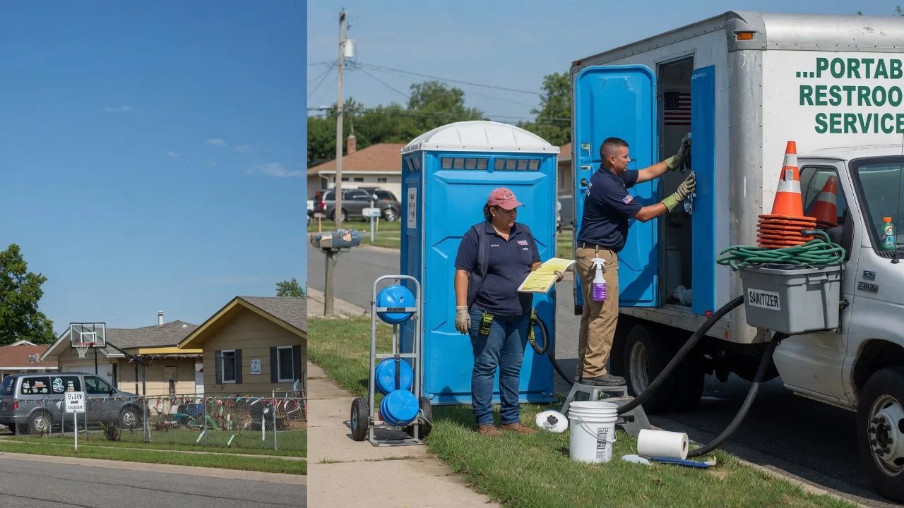 Portable Toilet Rental in Waterman, IL near me